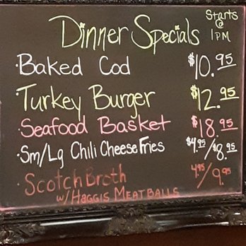 O'Huids Gaelic Pub - Daily specials change daily - Irish Pub Near Me - Lancaster, Ohio