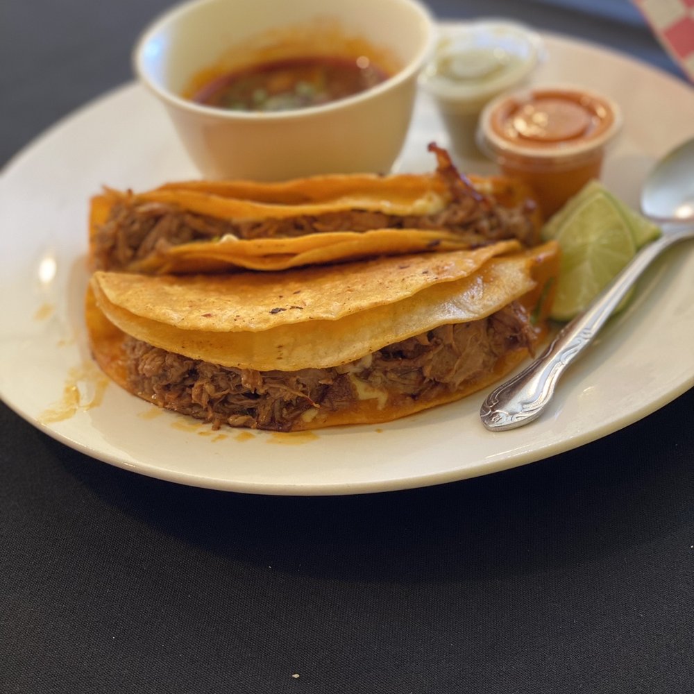918 Maples Cafe & Catering - 2 Famous Birria Tacos with Consumé - Caterers Near Me - Tulsa, Oklahoma 918 Maples Cafe & Catering - 2 Famous Birria Tacos with Consumé - Caterers Near Me - Tulsa, Oklahoma