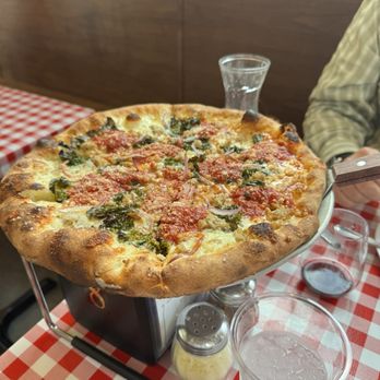 Pizza Luca - Sausage, fennel & kale! - Pizza Near Me - Staunton, Virginia
