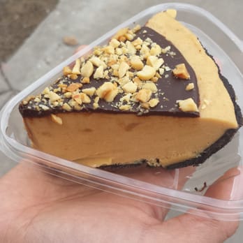 First Slice - ..peanut butter and chocolate pie.. - New American Near Me - Chicago, Illinois