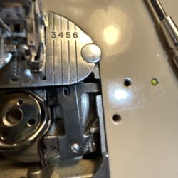 Wayside Sewing - Incorrect bracket used. Missing screw, stripped screw