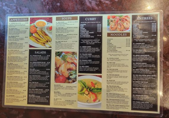 Menu photo 2 Spice Thai Cafe Allen, TX Menu photo 2 Spice Thai Cafe Allen, TX