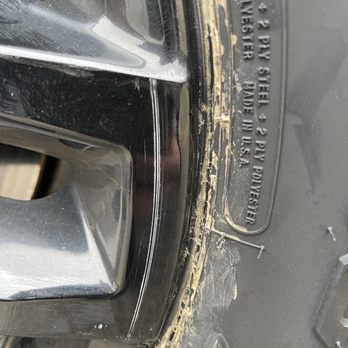 Pep Boys - Damage to rim - Auto Repair Near Me - Seekonk, Massachusetts