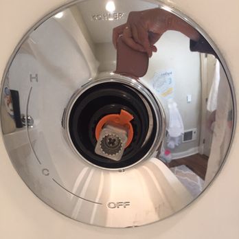 Galaxie Home - having to use a screwdriver to turn on the faucet because Galaxie installed it improperly to begin with. - General Contractors Near Me Galaxie Home - having to use a screwdriver to turn on the faucet because Galaxie installed it improperly to begin with. - General Contractors Near Me