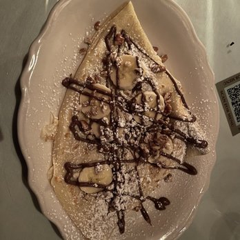 Cafe Intermezzo - Nutella-Banana Crepe - Coffee & Tea Near Me - Dunwoody, Georgia Cafe Intermezzo - Nutella-Banana Crepe - Coffee & Tea Near Me - Dunwoody, Georgia