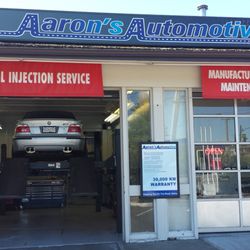 Aaron's Automotive - Alignment bay/hoist