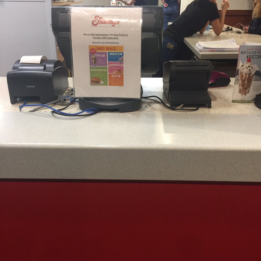 Friendly's - Must be a good conversation. - Burgers Near Me - Pasadena, Maryland