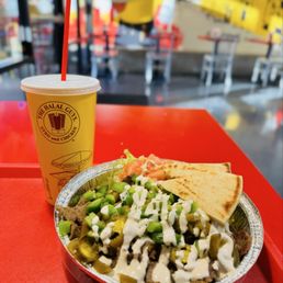 Regular Beef gyro platter Regular Beef gyro platter