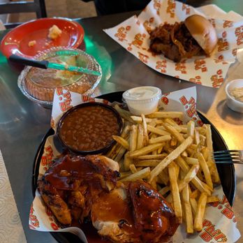 Phil's BBQ - Chicken Dinner (Half - All White) El Toro - Barbeque Near Me - San Diego, California Phil's BBQ - Chicken Dinner (Half - All White) El Toro - Barbeque Near Me - San Diego, California