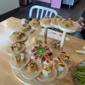 Bo's Ramen and Sushi House - Flaming Lips Roll, Fisher Roll, and Chili Roll - Bubble Tea Near Me - Bryan, Texas