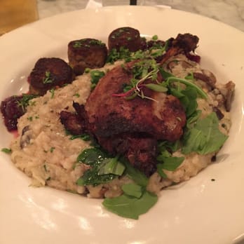 Red Stripe - Duo of Duck Confit. If you like/love duck order this - Breakfast & Brunch Near Me - Providence, Rhode Island