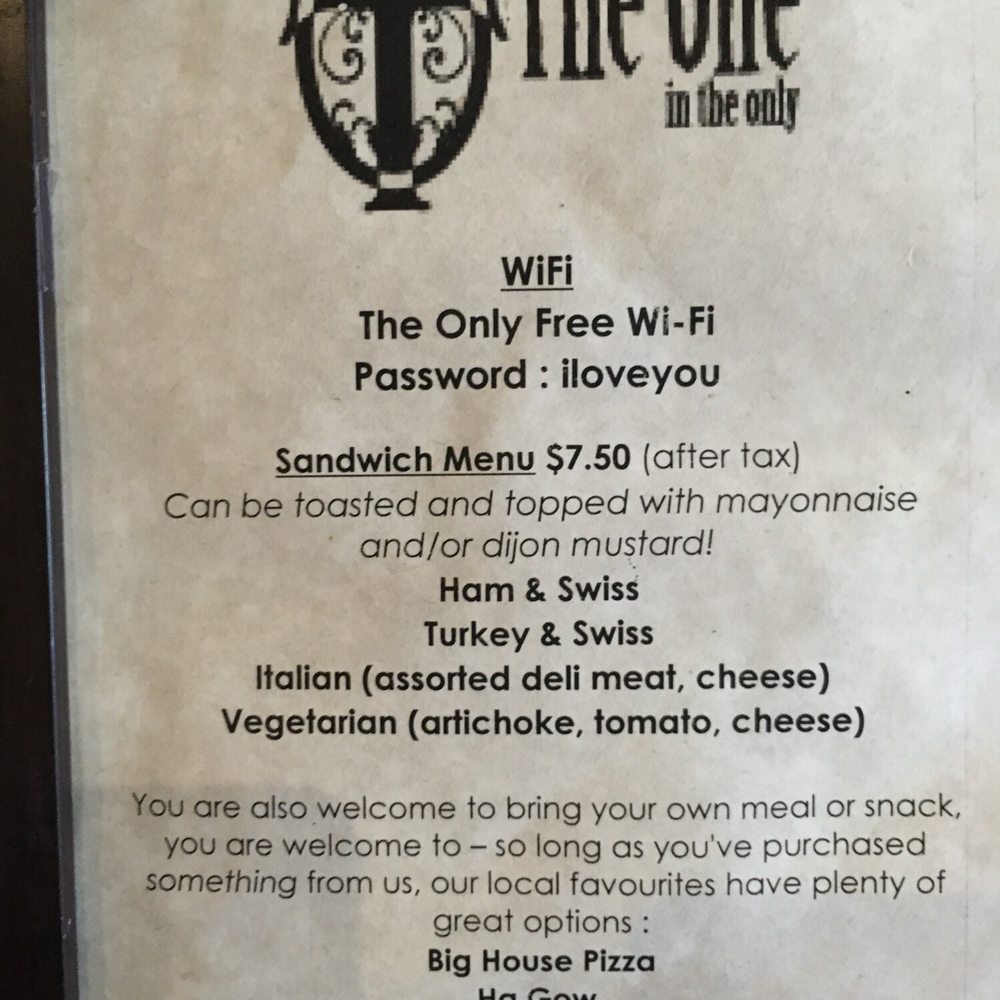 The Only Cafe - They allow you to bing outside food as long as you make a purchase at the Cafe--you have won my heart!! I love you tooo!! - Coffee & Tea Near Me - Toronto, Ontario