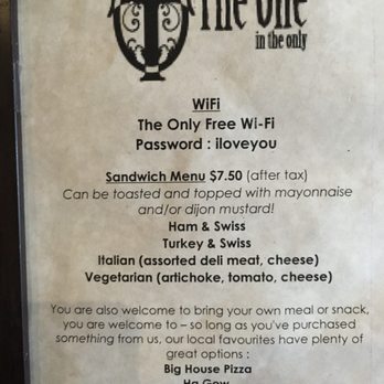 The Only Cafe - They allow you to bing outside food as long as you make a purchase at the Cafe--you have won my heart!! I love you tooo!! - Coffee & Tea Near Me - Toronto, Ontario