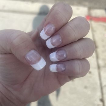 Ruby Nail - This is the day they were finished & over priced for simple service. (Only day they looked that good). - Nail Salons Near Me - Glendale, California