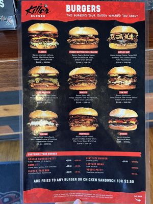 Menu photo 7 Killer Burger Downtown PDX Portland, OR Menu photo 7 Killer Burger Downtown PDX Portland, OR