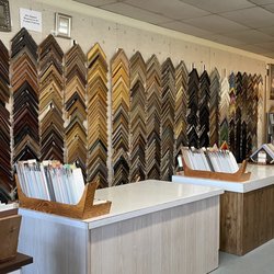 Hartung Gallery & Art Supplies - Our large selection of frames includes both metal and wood. Our on-site inventory includes the majority of the wooden frames pictured here!