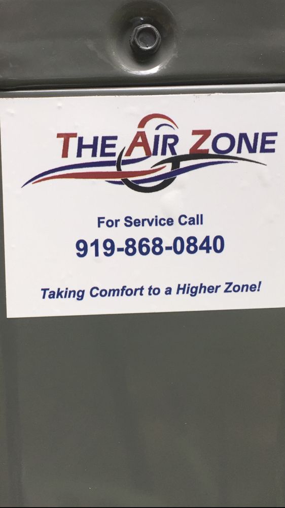 THE AIR ZONE Zebulon, NC Services Yelp