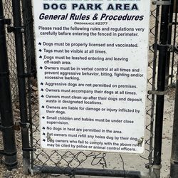 Carnegie Dog Park - Rules