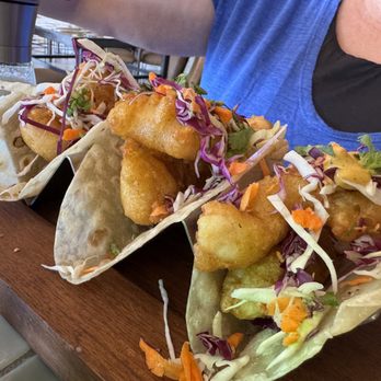 Solomon's Landing - Battered Shrimp tacos - Seafood Near Me - Cabo San Lucas, BCS Solomon's Landing - Battered Shrimp tacos - Seafood Near Me - Cabo San Lucas, BCS