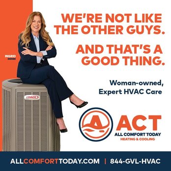 All Comfort Today - Heating & Air Conditioning/HVAC Near Me - Greenville, South Carolina All Comfort Today - Heating & Air Conditioning/HVAC Near Me - Greenville, South Carolina