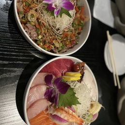 Beef Carpaccio & Chirashi