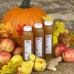 Rawfully Yours Juice Bar & Café - NEW cold-pressed Pumpkin Apple Cider juice. So delicious.