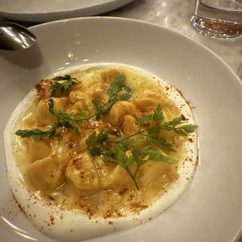 Cento Pasta Bar - Sweet corn agnolotti  (NYE 2025 menu) - Italian Near Me - Los Angeles, California