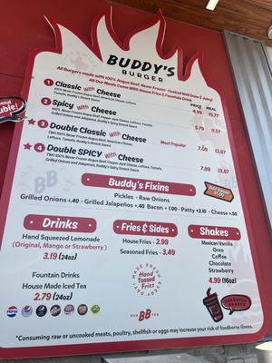 Menu photo 2 Buddy's Burger Austin, TX