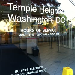 US Post Office - Temple Heights - Hours