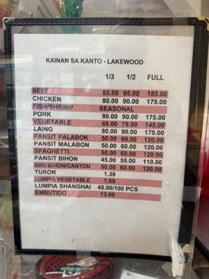 Menu photo 2 Kainan Sa Kanto Lakewood, CA