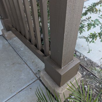 Installed Boar - Porch after - Handyman Near Me