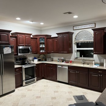 Epic Edge Contracting - Complete kitchen remodel new cabinets with custom trim,new countertops & New appliances Installed - General Contractors Near Me - Houston, Texas Epic Edge Contracting - Complete kitchen remodel new cabinets with custom trim,new countertops & New appliances Installed - General Contractors Near Me - Houston, Texas