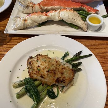 Glacier BrewHouse - Crab stuffed cod with king crab legs, best we've ever had! - American Near Me - Anchorage, Alaska Glacier BrewHouse - Crab stuffed cod with king crab legs, best we've ever had! - American Near Me - Anchorage, Alaska