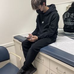 Preston Ridge Pediatric Associates - Covid test.... The rest of us have it... now we see if he does too... anyone giving odds?