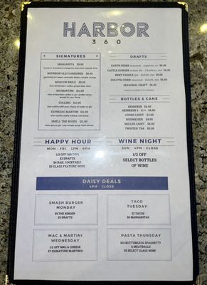Menu photo 1 Harbor 360 Duluth, MN