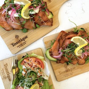 Toastique - Smoked Salmon Toast - Juice Bars & Smoothies Near Me - Austin, Texas