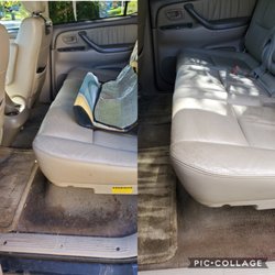 Superior Shine Car Wash & Detailing - This one photo shows how bad it was and how clean he got it