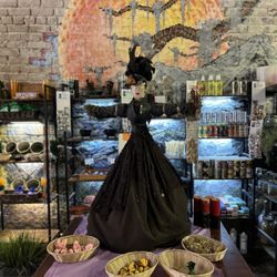 Crescent City Conjure - Gris-gris bag display.