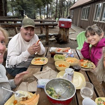 Vermilion Valley Resort - A feast that is almost consumed- rooms behind us - Hotels Near Me - Lakeshore, California