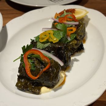 Callie - Grilled Lamb Merguez Dolmas - Mediterranean Near Me - San Diego, California