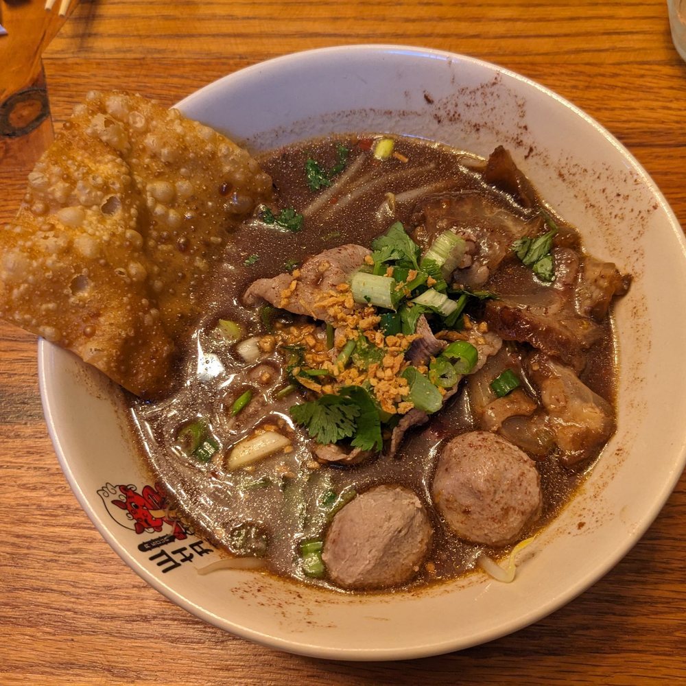 What A Soup - Beef boat noodle soup - Noodles Near Me - Cambridge, Massachusetts What A Soup - Beef boat noodle soup - Noodles Near Me - Cambridge, Massachusetts