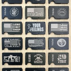 Cascade Custom Creations - Patriot themed RFID wallets