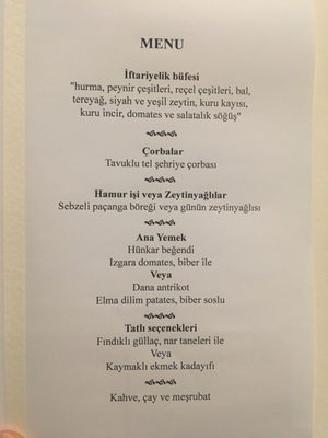 Menu photo 3 Divan Istanbul, 34 Menu photo 3 Divan Istanbul, 34