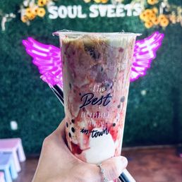 Strawberry matcha drink Strawberry matcha drink