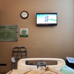 Specialists Hospital - Nice TV all controlled by remote on bed