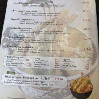 Tendon Tempura Carlos Junior - Japanese Near Me - Pasadena, California