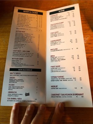Menu photo 1 Mac's Brewery Wellington, WGN Menu photo 1 Mac's Brewery Wellington, WGN