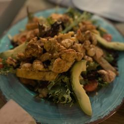 Tamiami Tap - Southwest salad with blackened chicken