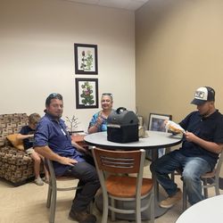 L E Fletcher Technical Community College - Spending time with William on his lunch break.