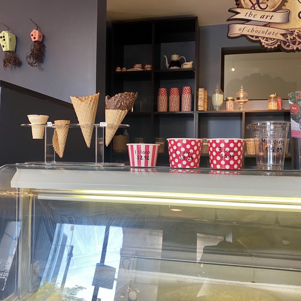 Cherri's Chocol'art - Ice cream area/ milk shake area - Chocolatiers & Shops Near Me - Kalamazoo, Michigan